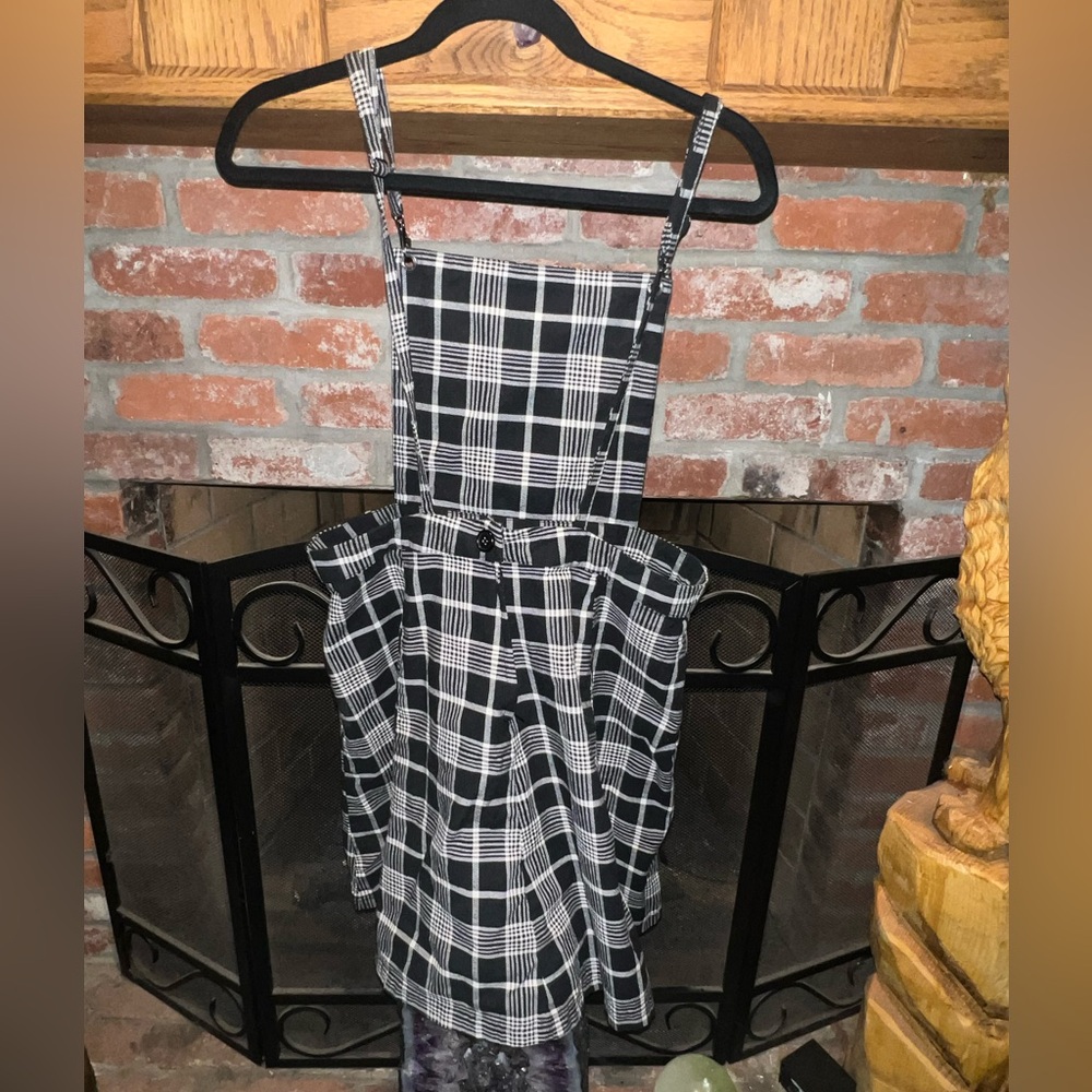 EUC Dangerfield Plaid Pinafore